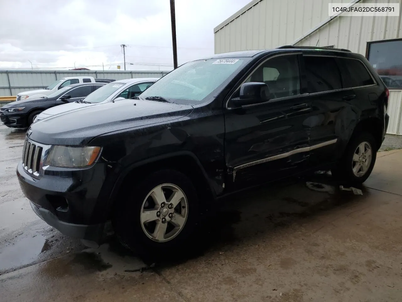 2013 Jeep Grand Cherokee Laredo VIN: 1C4RJFAG2DC568791 Lot: 75678444