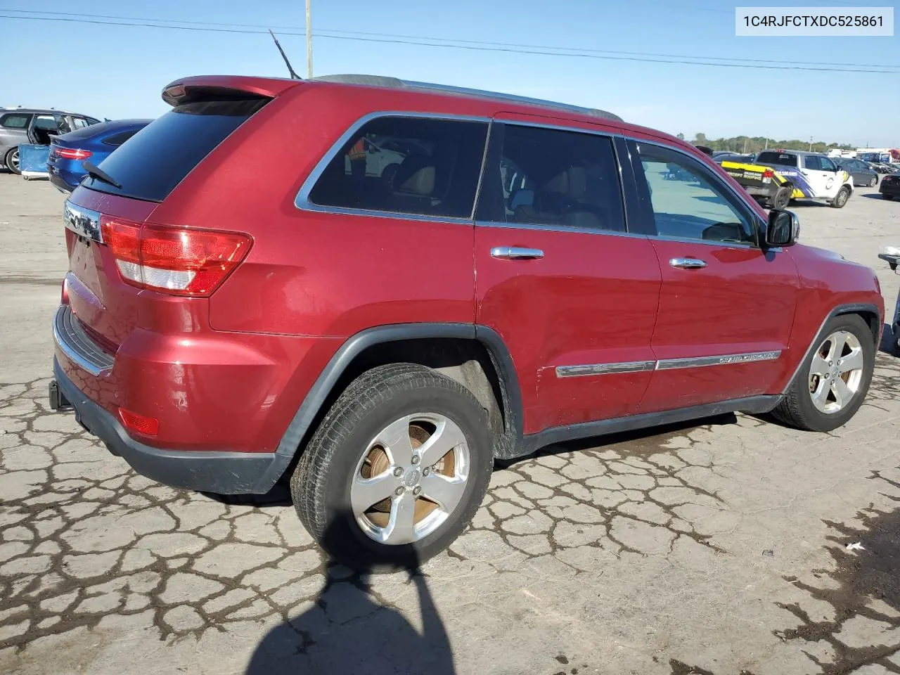 2013 Jeep Grand Cherokee Overland VIN: 1C4RJFCTXDC525861 Lot: 75875744