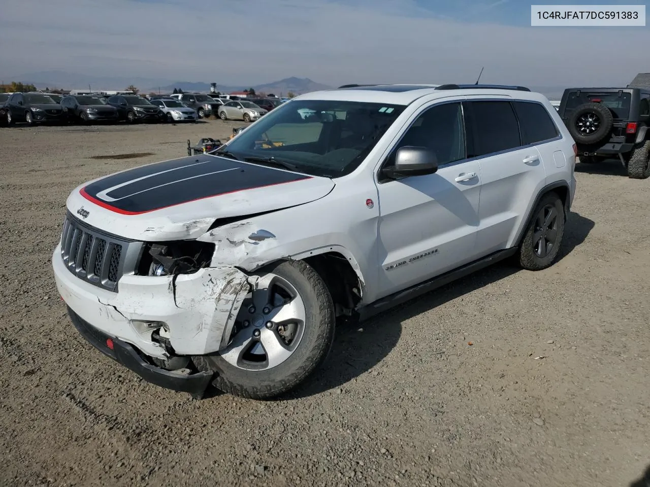 2013 Jeep Grand Cherokee Laredo VIN: 1C4RJFAT7DC591383 Lot: 75948204