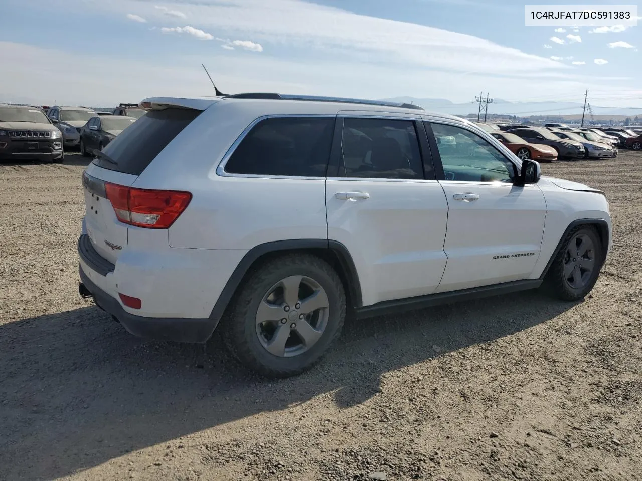 2013 Jeep Grand Cherokee Laredo VIN: 1C4RJFAT7DC591383 Lot: 75948204