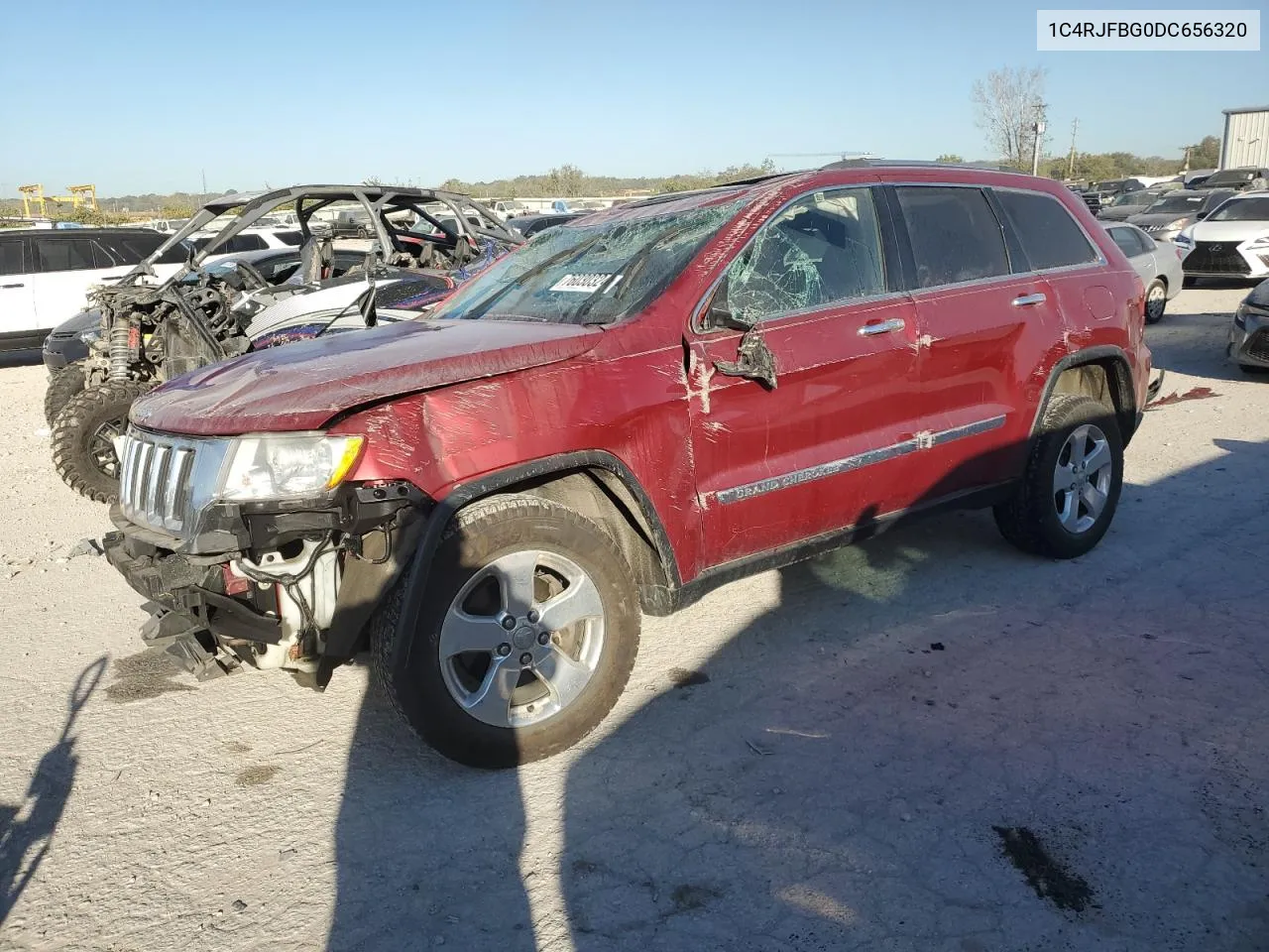 2013 Jeep Grand Cherokee Limited VIN: 1C4RJFBG0DC656320 Lot: 76030324