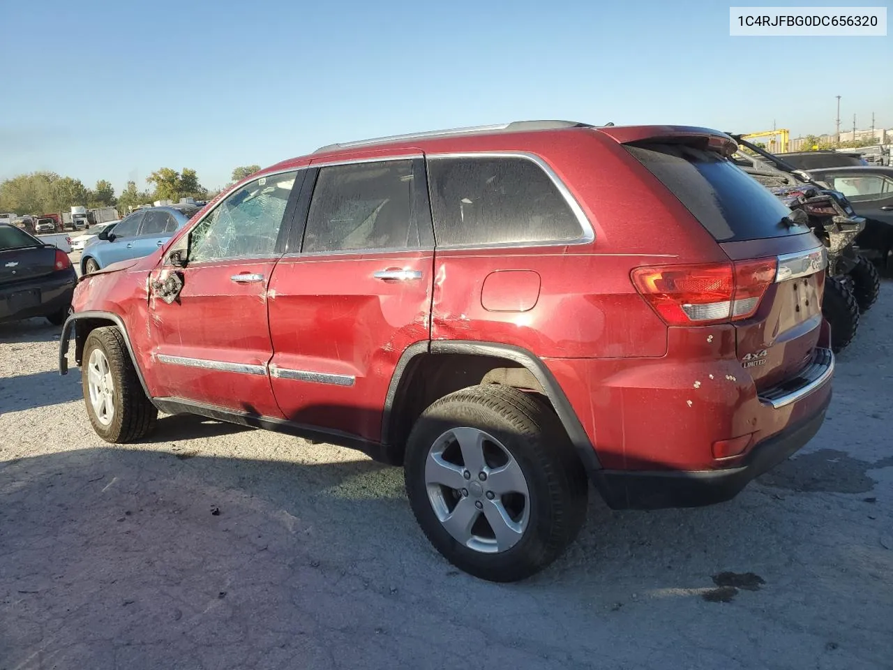 2013 Jeep Grand Cherokee Limited VIN: 1C4RJFBG0DC656320 Lot: 76030324