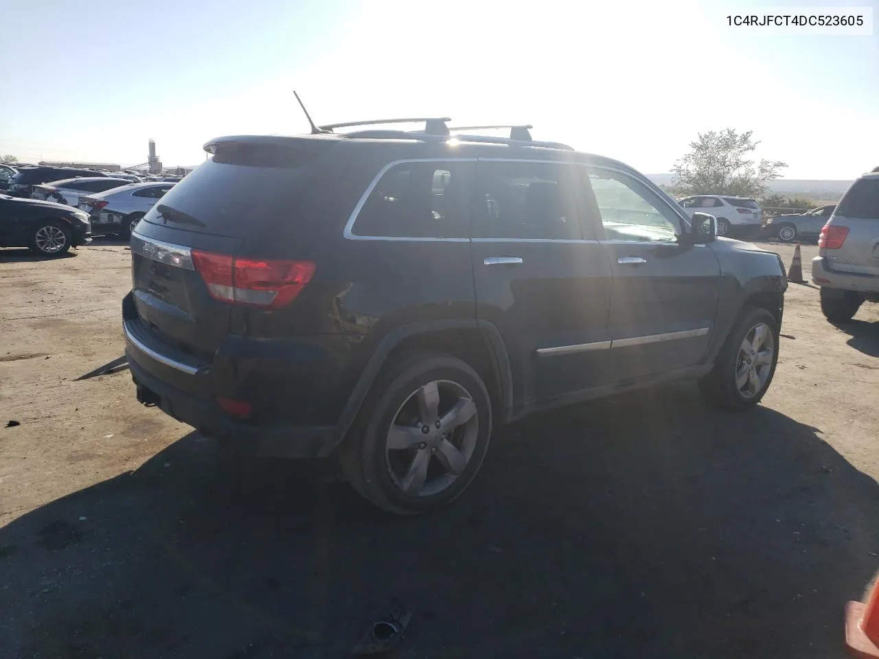 2013 Jeep Grand Cherokee Overland VIN: 1C4RJFCT4DC523605 Lot: 76108464