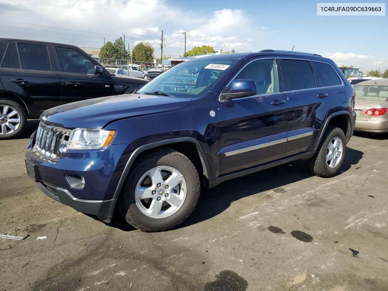 2013 Jeep Grand Cherokee Laredo VIN: 1C4RJFAG9DC639663 Lot: 76530024