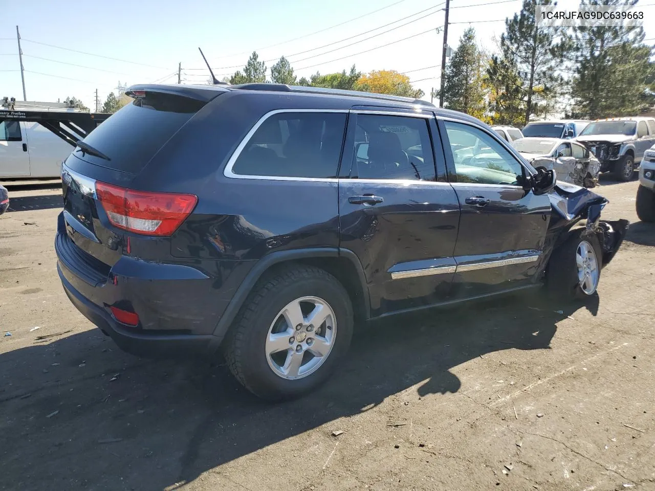 2013 Jeep Grand Cherokee Laredo VIN: 1C4RJFAG9DC639663 Lot: 76530024