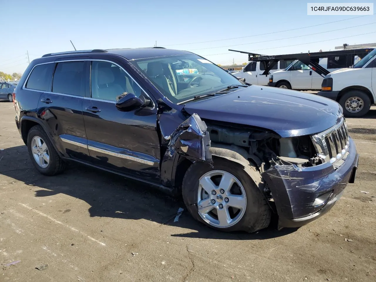 2013 Jeep Grand Cherokee Laredo VIN: 1C4RJFAG9DC639663 Lot: 76530024