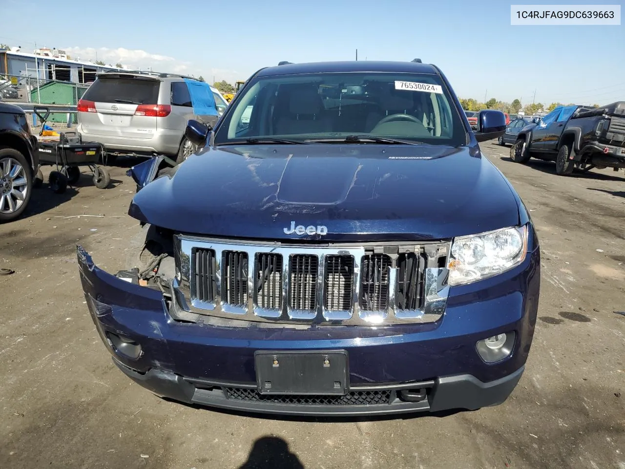 2013 Jeep Grand Cherokee Laredo VIN: 1C4RJFAG9DC639663 Lot: 76530024