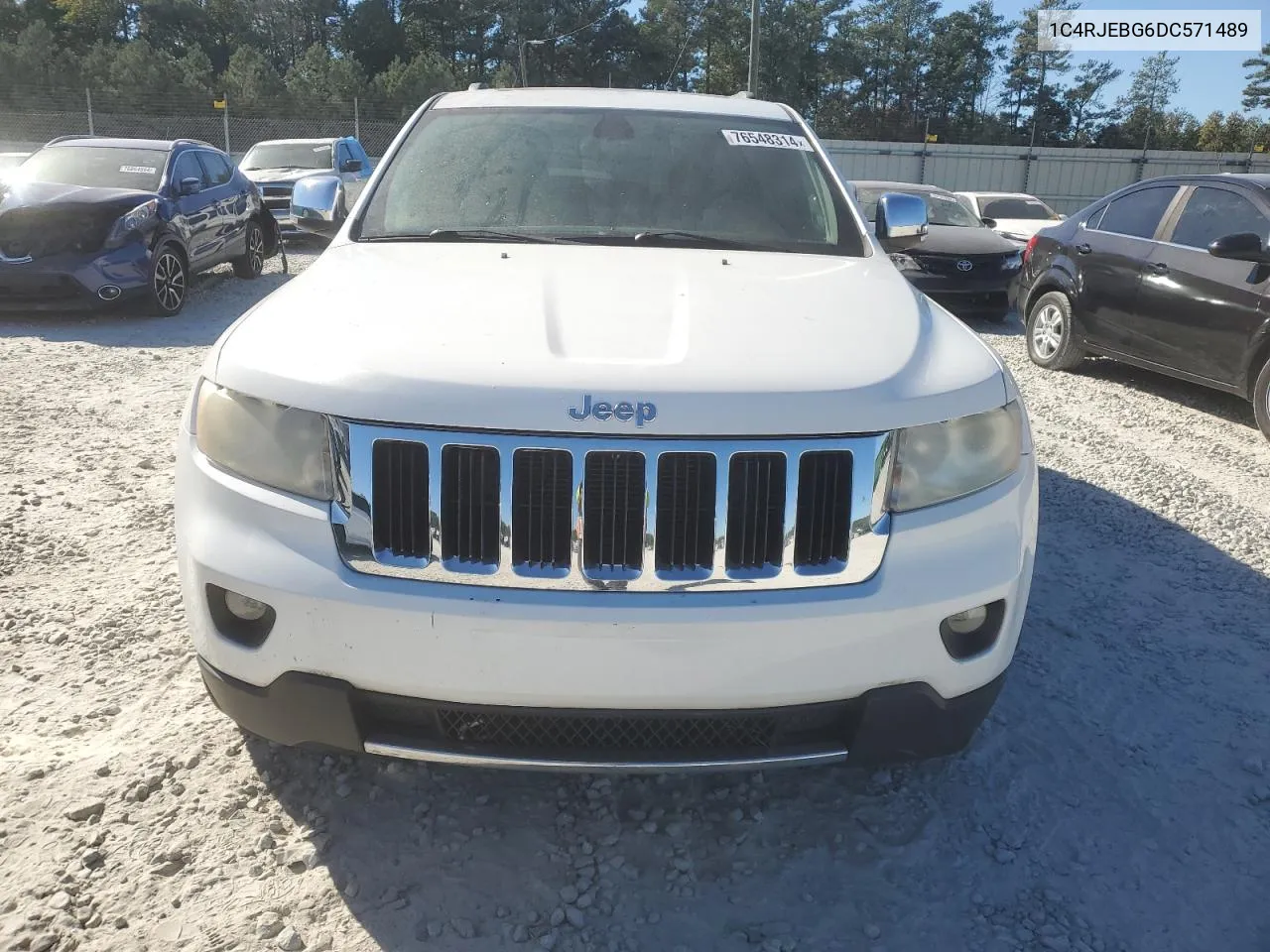 2013 Jeep Grand Cherokee Limited VIN: 1C4RJEBG6DC571489 Lot: 76548314