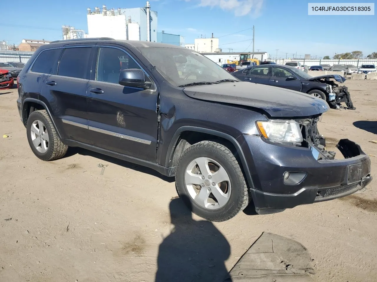 2013 Jeep Grand Cherokee Laredo VIN: 1C4RJFAG3DC518305 Lot: 76814144