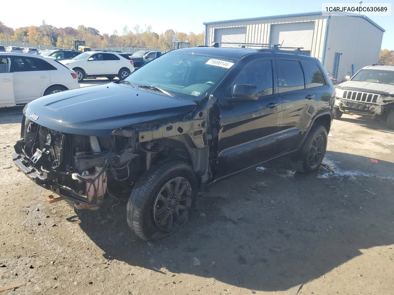 2013 Jeep Grand Cherokee Laredo VIN: 1C4RJFAG4DC630689 Lot: 76998144