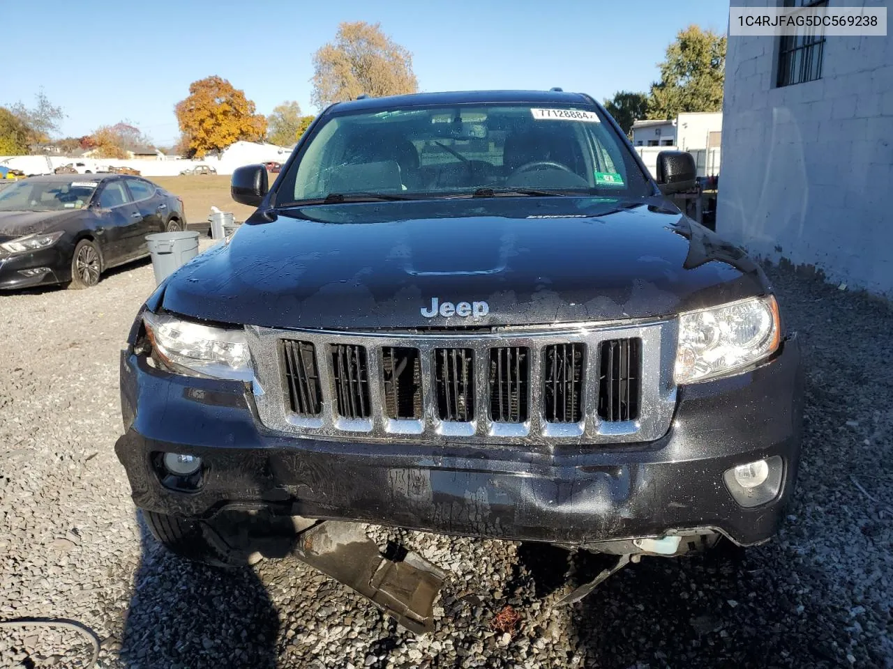 2013 Jeep Grand Cherokee Laredo VIN: 1C4RJFAG5DC569238 Lot: 77128884