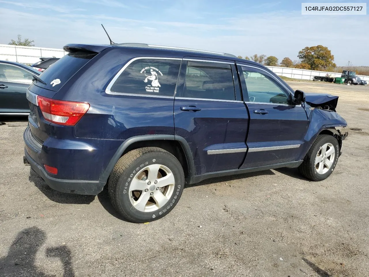 2013 Jeep Grand Cherokee Laredo VIN: 1C4RJFAG2DC557127 Lot: 77429974