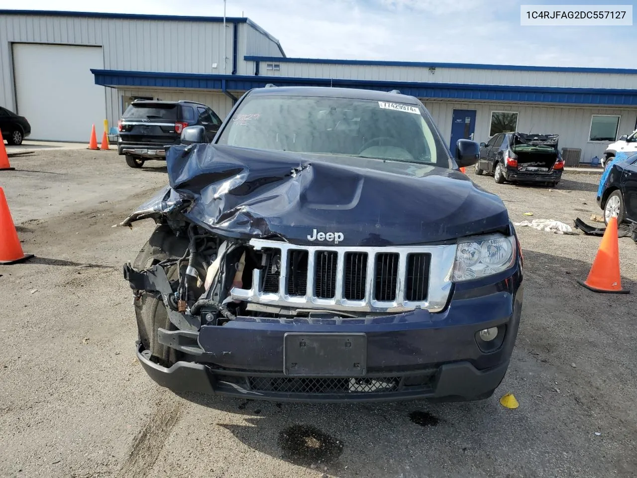 2013 Jeep Grand Cherokee Laredo VIN: 1C4RJFAG2DC557127 Lot: 77429974