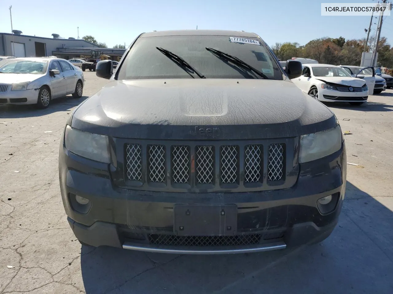 2013 Jeep Grand Cherokee Laredo VIN: 1C4RJEAT0DC578047 Lot: 77785184