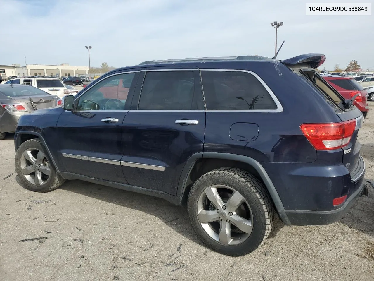 2013 Jeep Grand Cherokee Overland VIN: 1C4RJECG9DC588849 Lot: 77807774