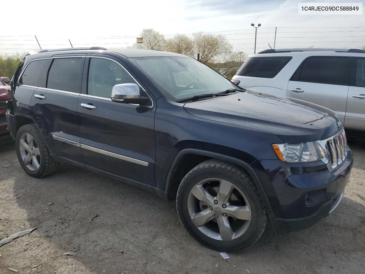 2013 Jeep Grand Cherokee Overland VIN: 1C4RJECG9DC588849 Lot: 77807774