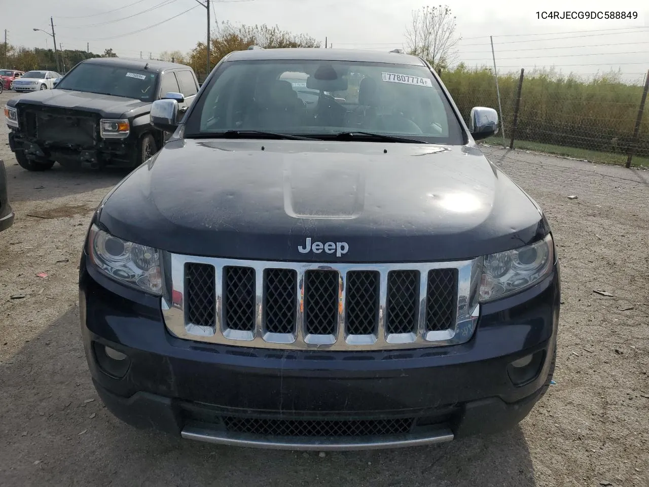 2013 Jeep Grand Cherokee Overland VIN: 1C4RJECG9DC588849 Lot: 77807774