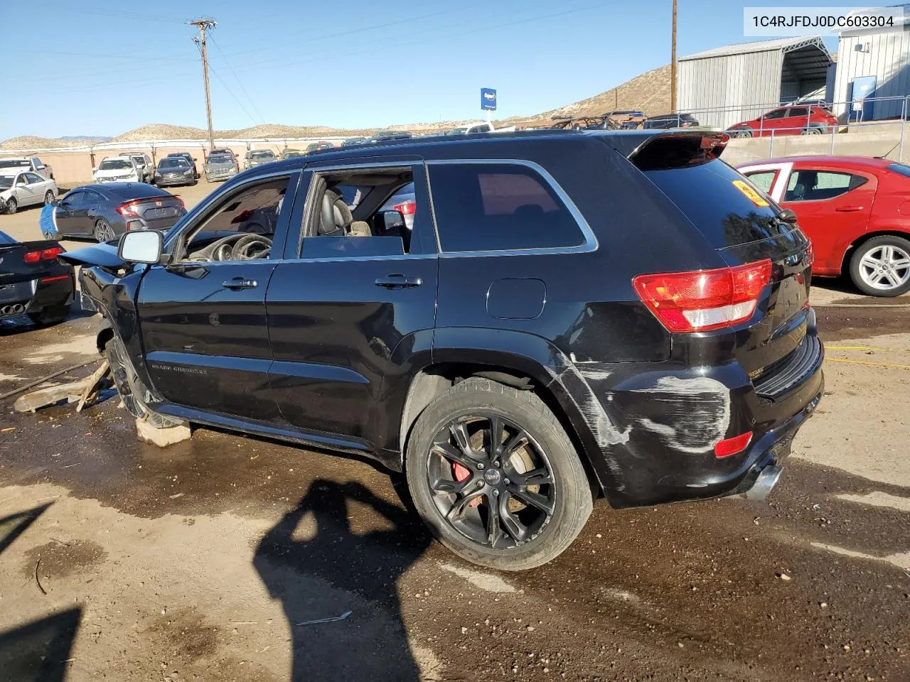 2013 Jeep Grand Cherokee Srt-8 VIN: 1C4RJFDJ0DC603304 Lot: 77858894