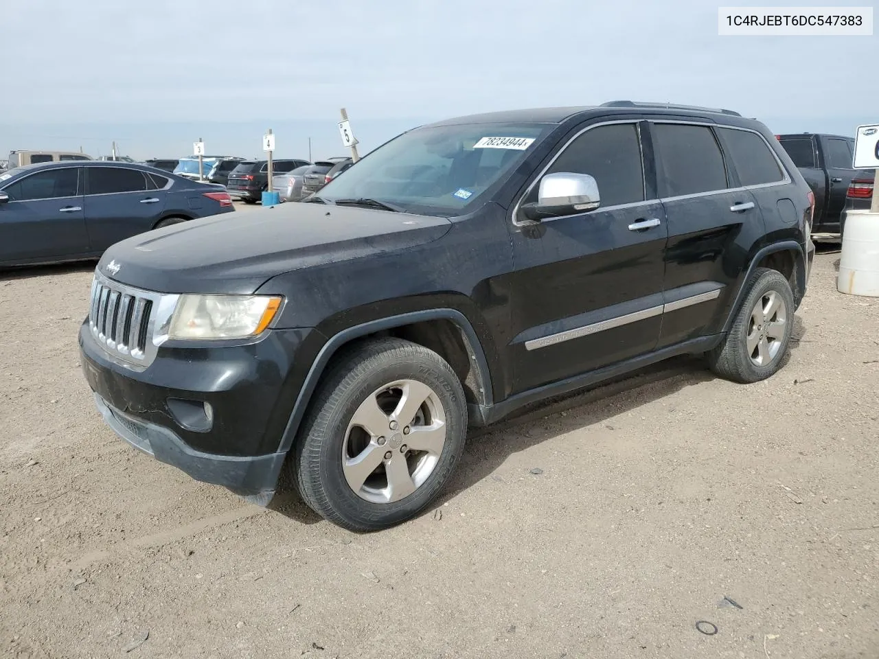 2013 Jeep Grand Cherokee Limited VIN: 1C4RJEBT6DC547383 Lot: 78234944