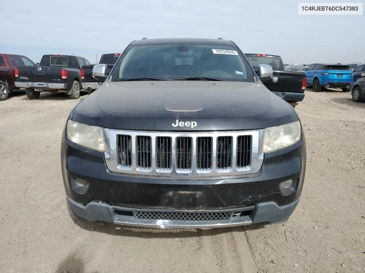 2013 Jeep Grand Cherokee Limited VIN: 1C4RJEBT6DC547383 Lot: 78234944