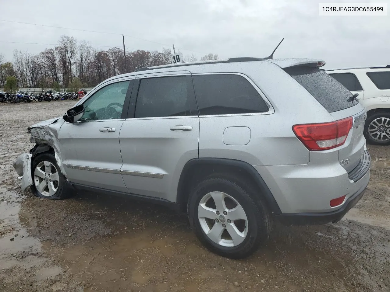 2013 Jeep Grand Cherokee Laredo VIN: 1C4RJFAG3DC655499 Lot: 78802844