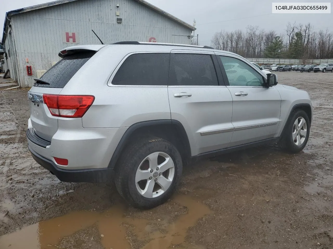 2013 Jeep Grand Cherokee Laredo VIN: 1C4RJFAG3DC655499 Lot: 78802844