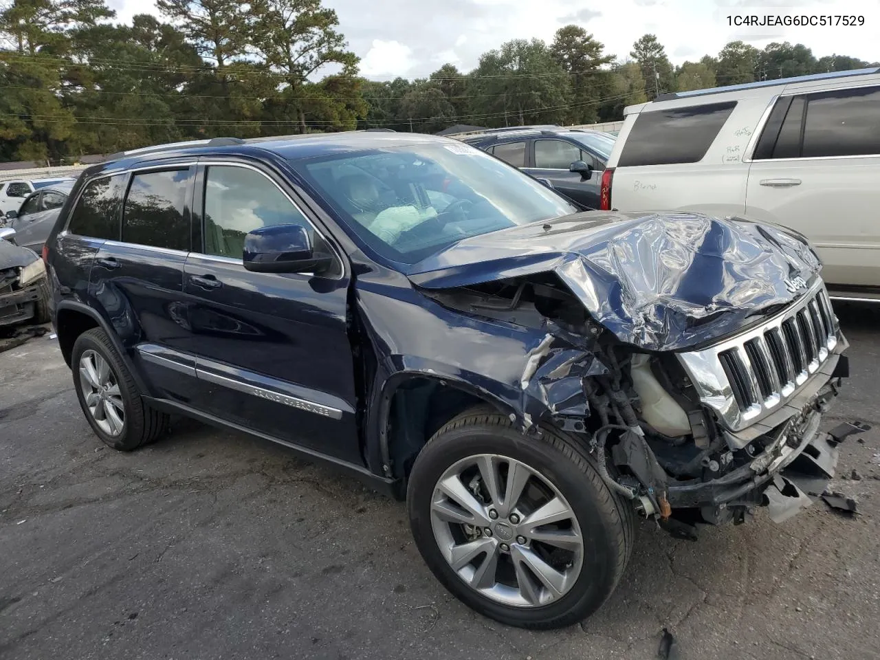 2013 Jeep Grand Cherokee Laredo VIN: 1C4RJEAG6DC517529 Lot: 78808504