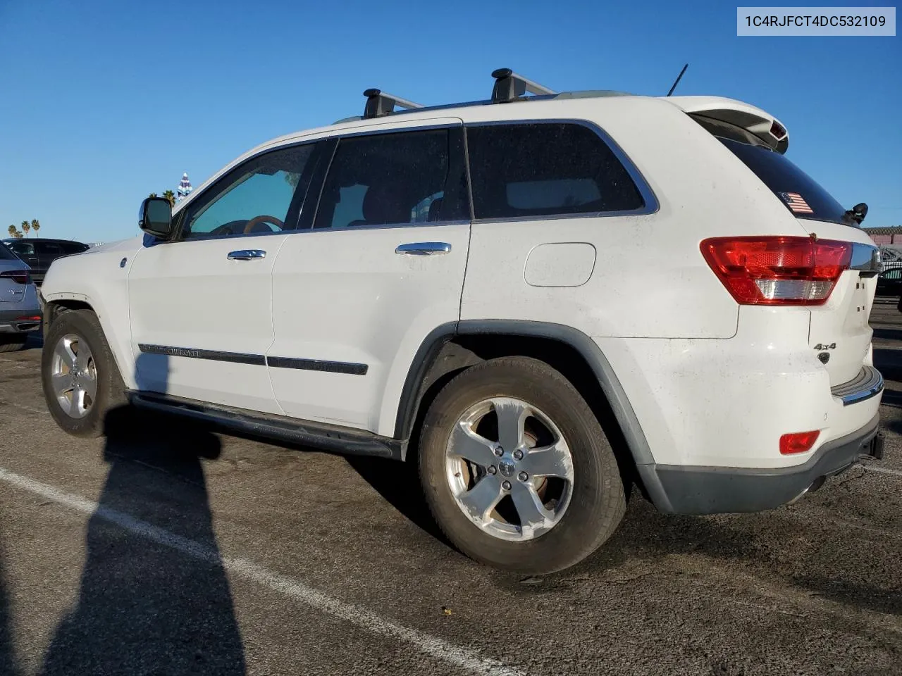 2013 Jeep Grand Cherokee Overland VIN: 1C4RJFCT4DC532109 Lot: 78956484