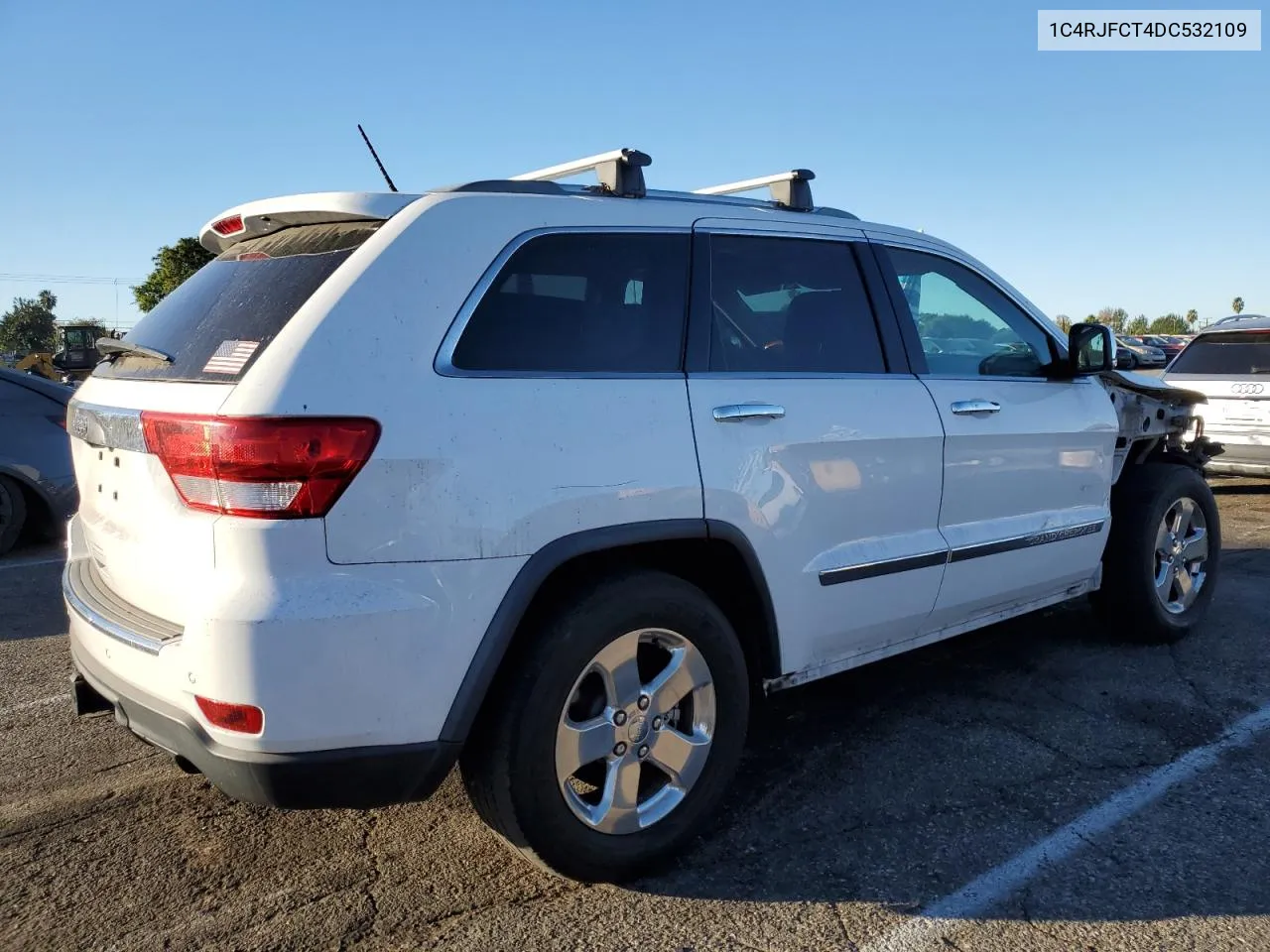 2013 Jeep Grand Cherokee Overland VIN: 1C4RJFCT4DC532109 Lot: 78956484