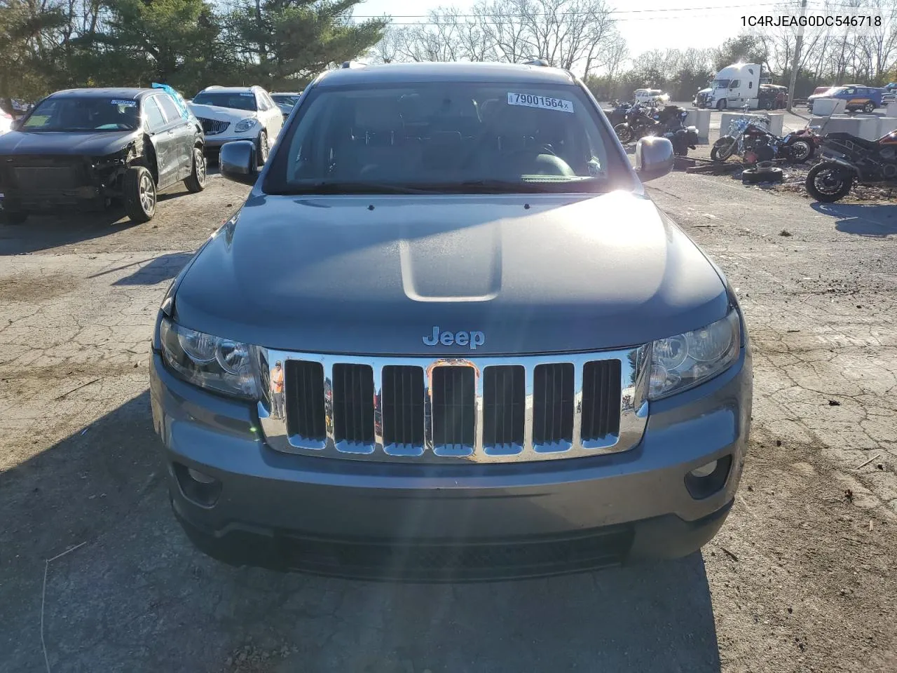 2013 Jeep Grand Cherokee Laredo VIN: 1C4RJEAG0DC546718 Lot: 79001564