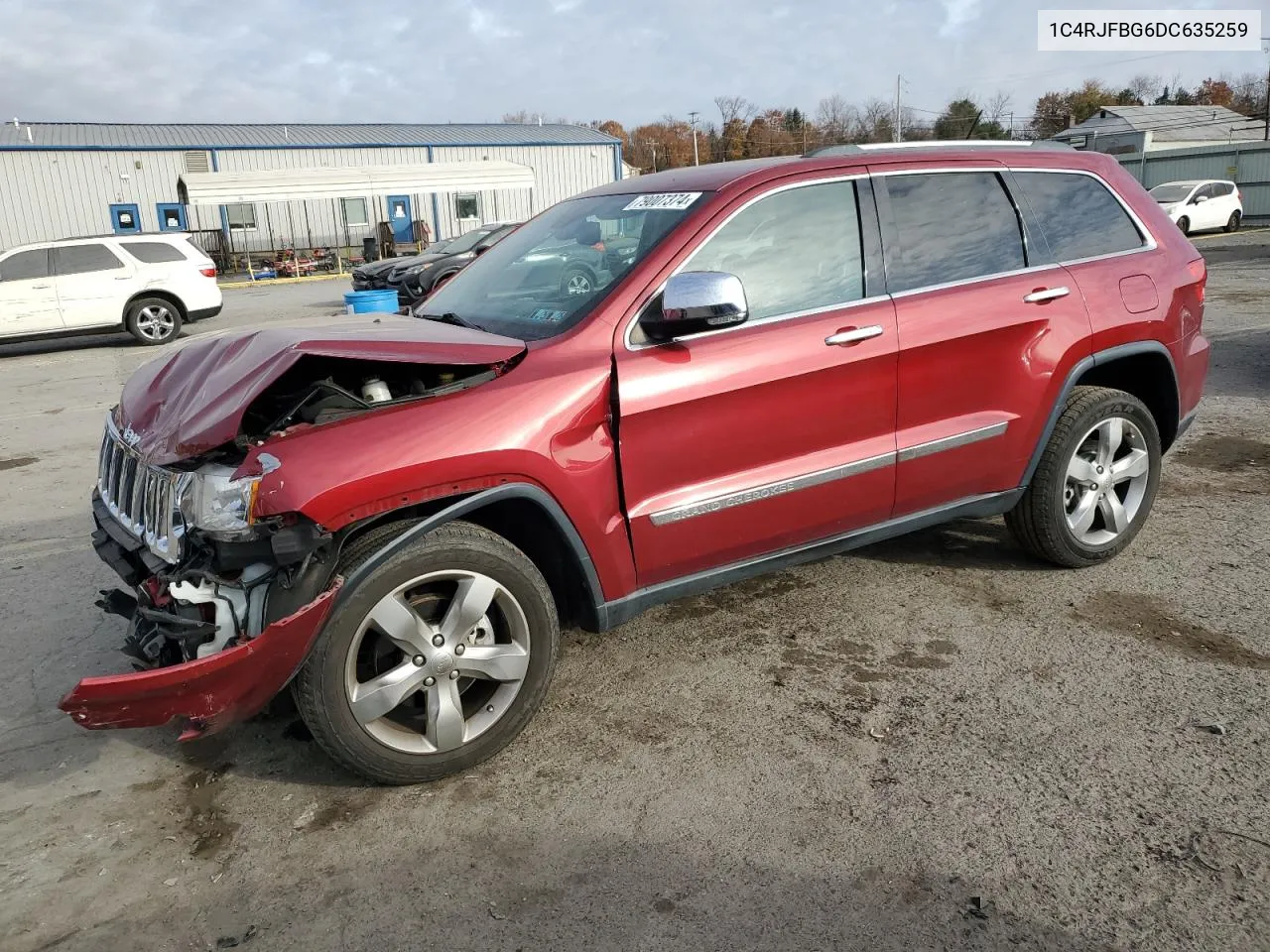 2013 Jeep Grand Cherokee Limited VIN: 1C4RJFBG6DC635259 Lot: 79007374