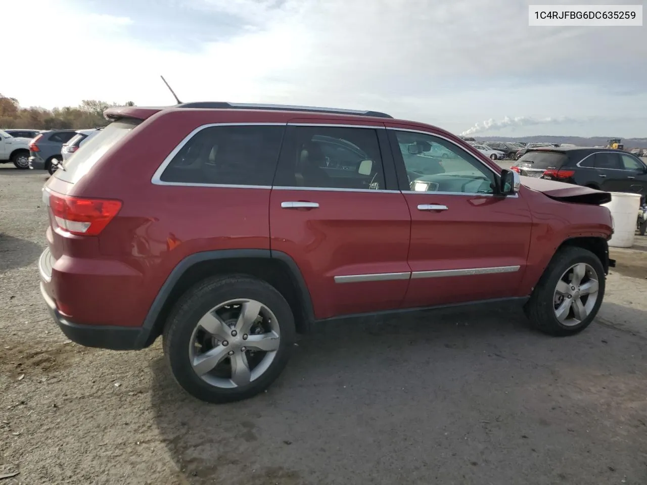 2013 Jeep Grand Cherokee Limited VIN: 1C4RJFBG6DC635259 Lot: 79007374