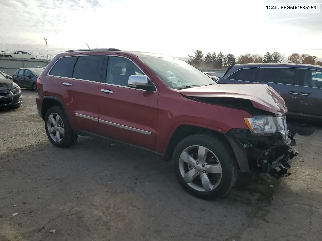 2013 Jeep Grand Cherokee Limited VIN: 1C4RJFBG6DC635259 Lot: 79007374