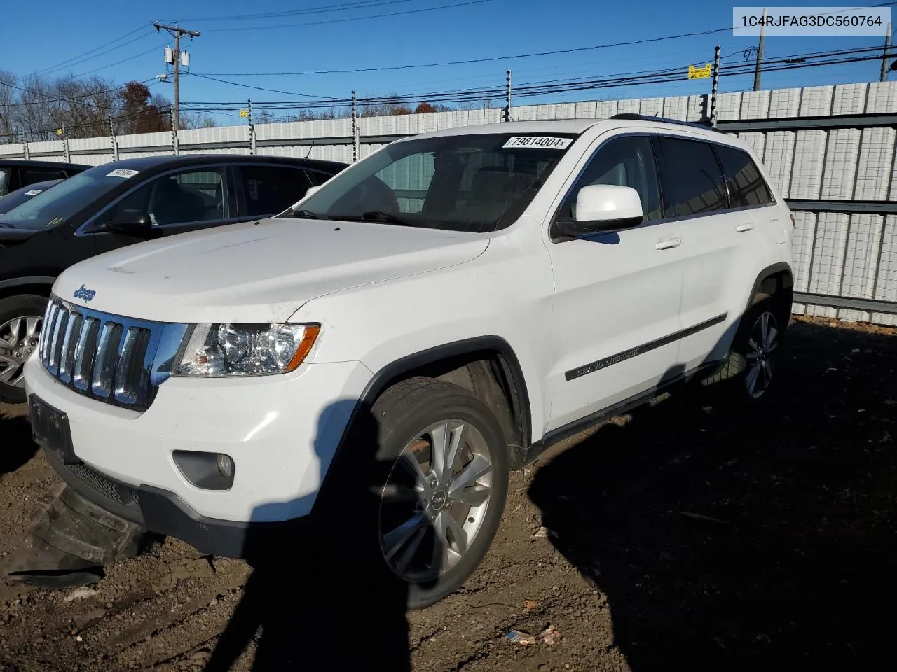 2013 Jeep Grand Cherokee Laredo VIN: 1C4RJFAG3DC560764 Lot: 79814004