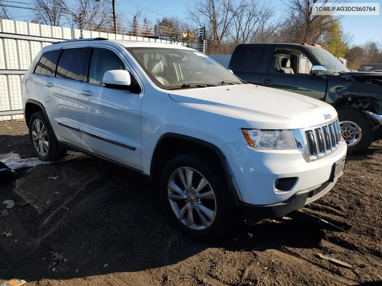 2013 Jeep Grand Cherokee Laredo VIN: 1C4RJFAG3DC560764 Lot: 79814004