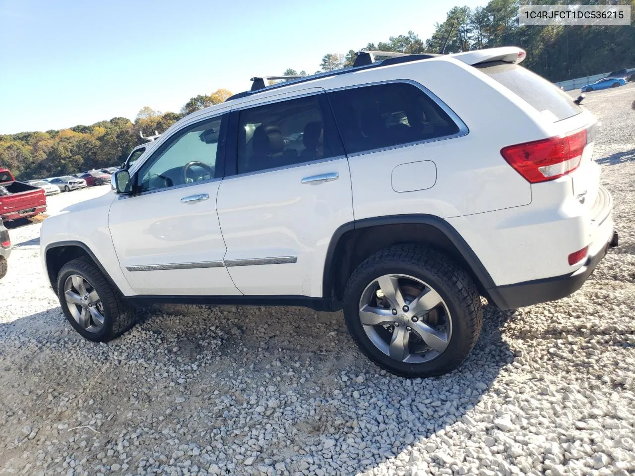 2013 Jeep Grand Cherokee Overland VIN: 1C4RJFCT1DC536215 Lot: 80473734