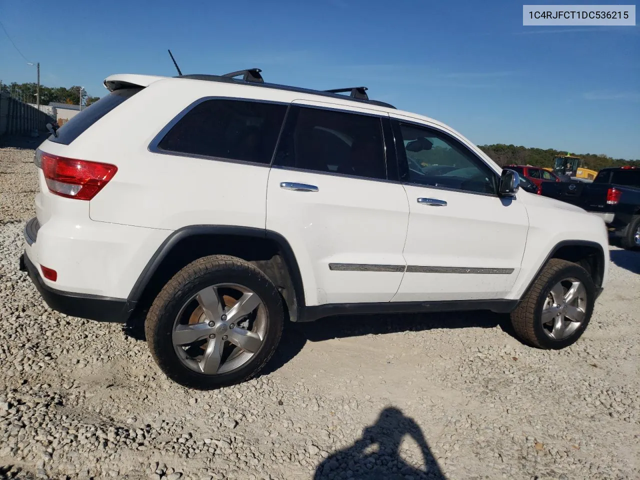 2013 Jeep Grand Cherokee Overland VIN: 1C4RJFCT1DC536215 Lot: 80473734