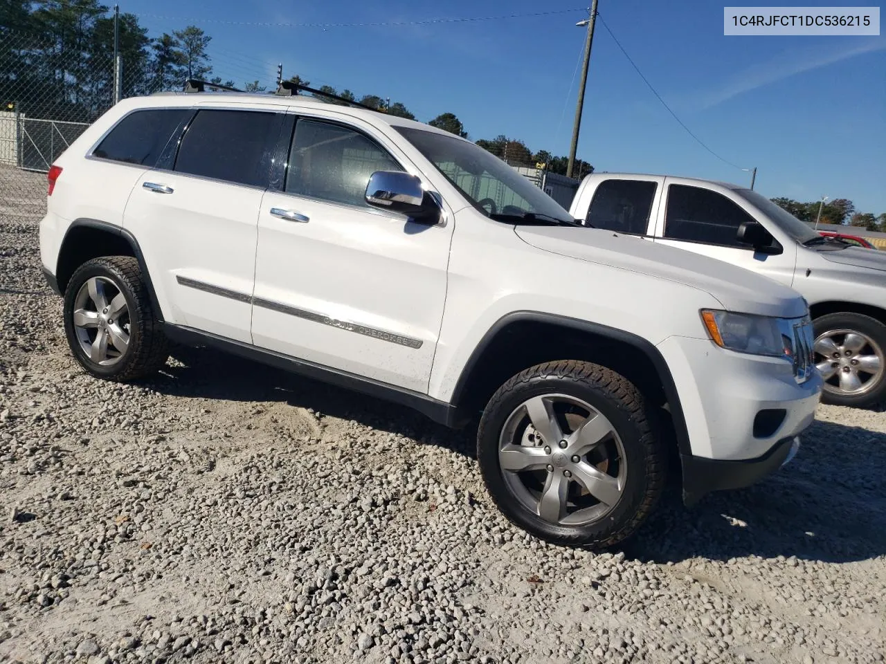 2013 Jeep Grand Cherokee Overland VIN: 1C4RJFCT1DC536215 Lot: 80473734