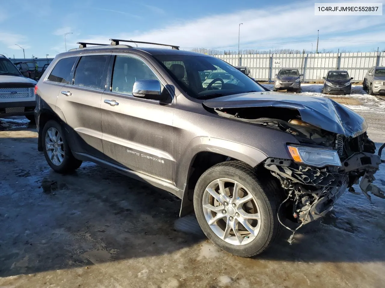 2014 Jeep Grand Cherokee Summit VIN: 1C4RJFJM9EC552837 Lot: 40364554