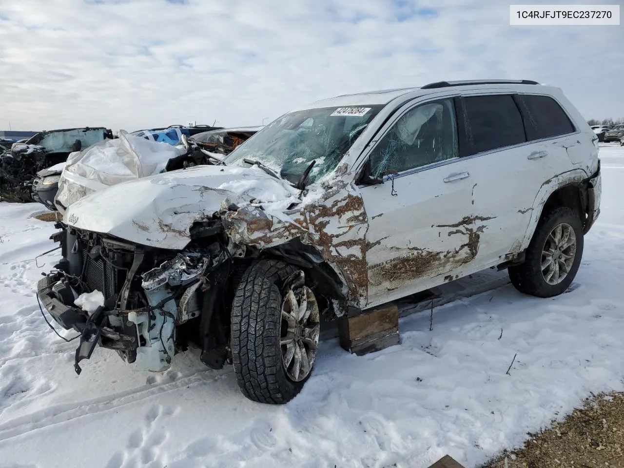 2014 Jeep Grand Cherokee Summit VIN: 1C4RJFJT9EC237270 Lot: 42475284