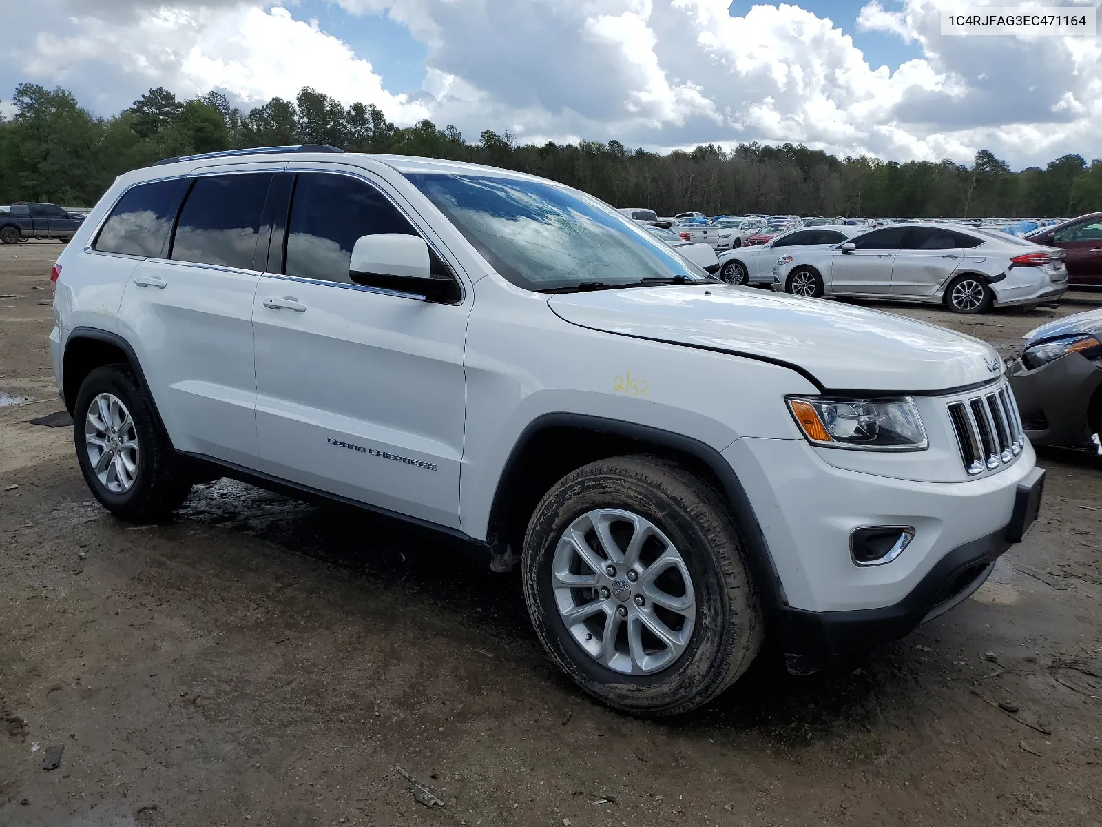 2014 Jeep Grand Cherokee Laredo VIN: 1C4RJFAG3EC471164 Lot: 47042343