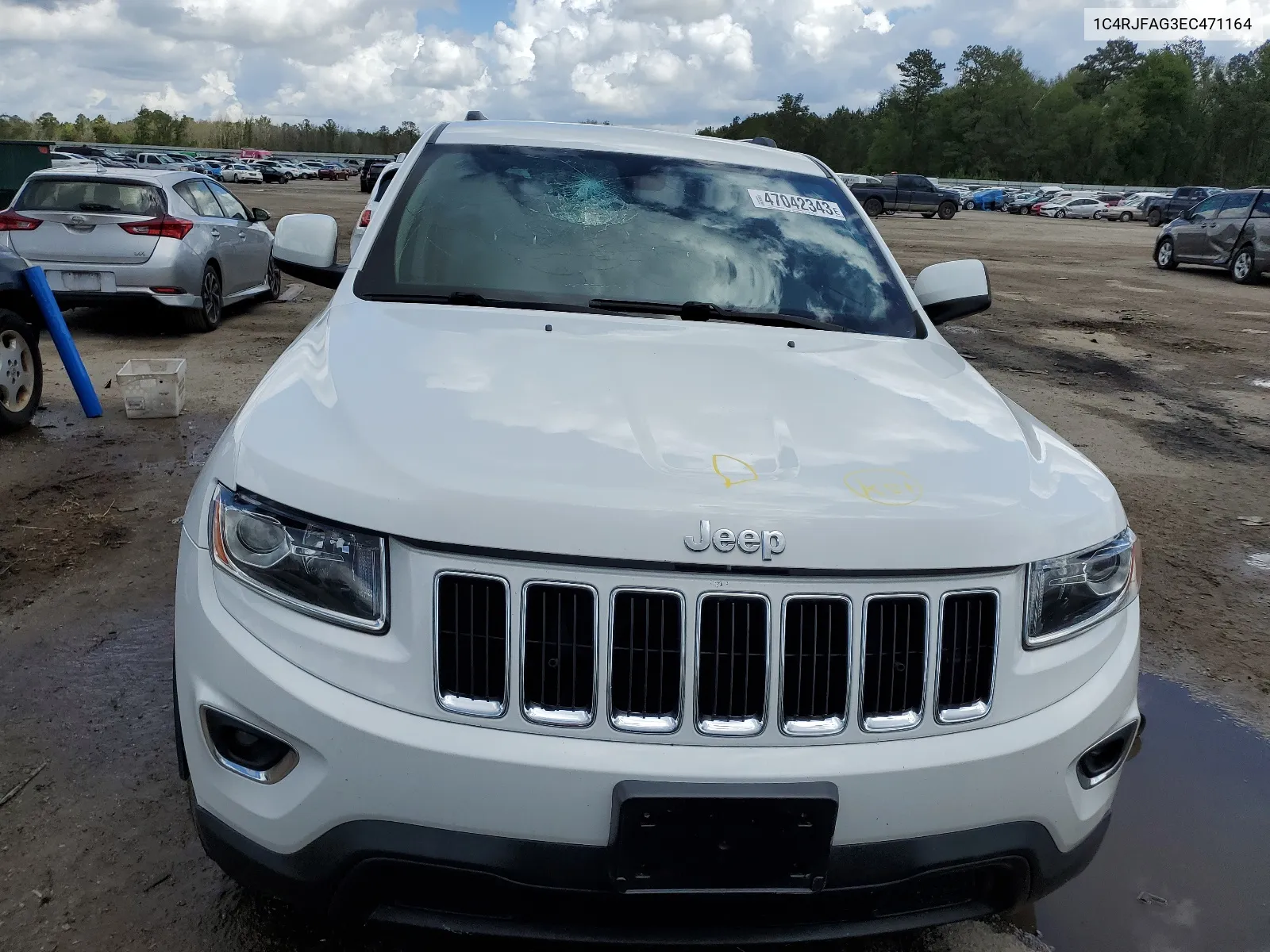 2014 Jeep Grand Cherokee Laredo VIN: 1C4RJFAG3EC471164 Lot: 47042343