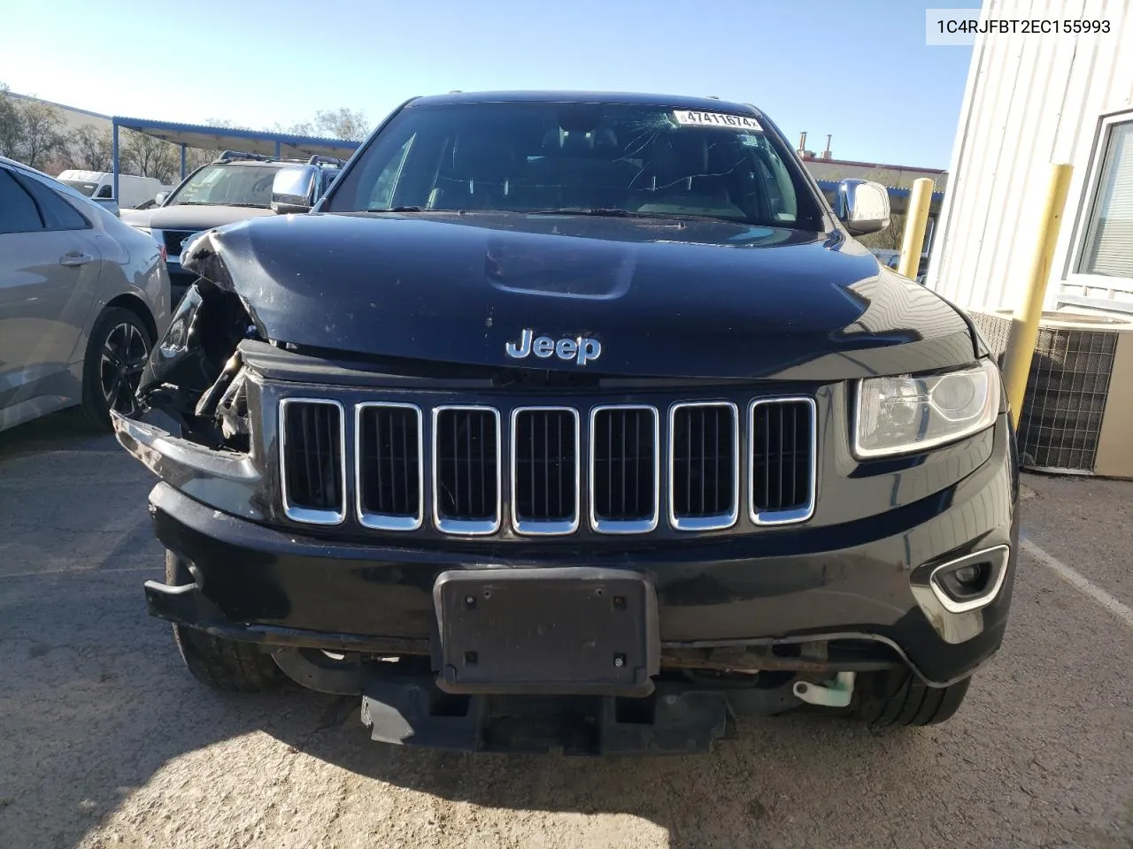 2014 Jeep Grand Cherokee Limited VIN: 1C4RJFBT2EC155993 Lot: 47411674