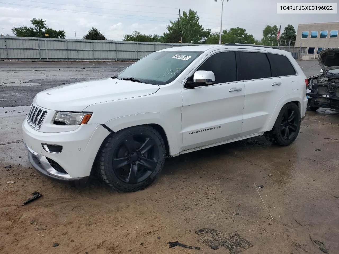 2014 Jeep Grand Cherokee Summit VIN: 1C4RJFJGXEC196022 Lot: 48299124