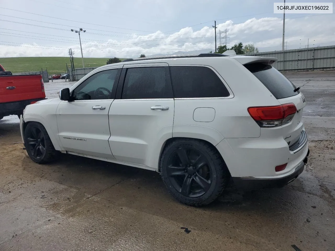 2014 Jeep Grand Cherokee Summit VIN: 1C4RJFJGXEC196022 Lot: 48299124