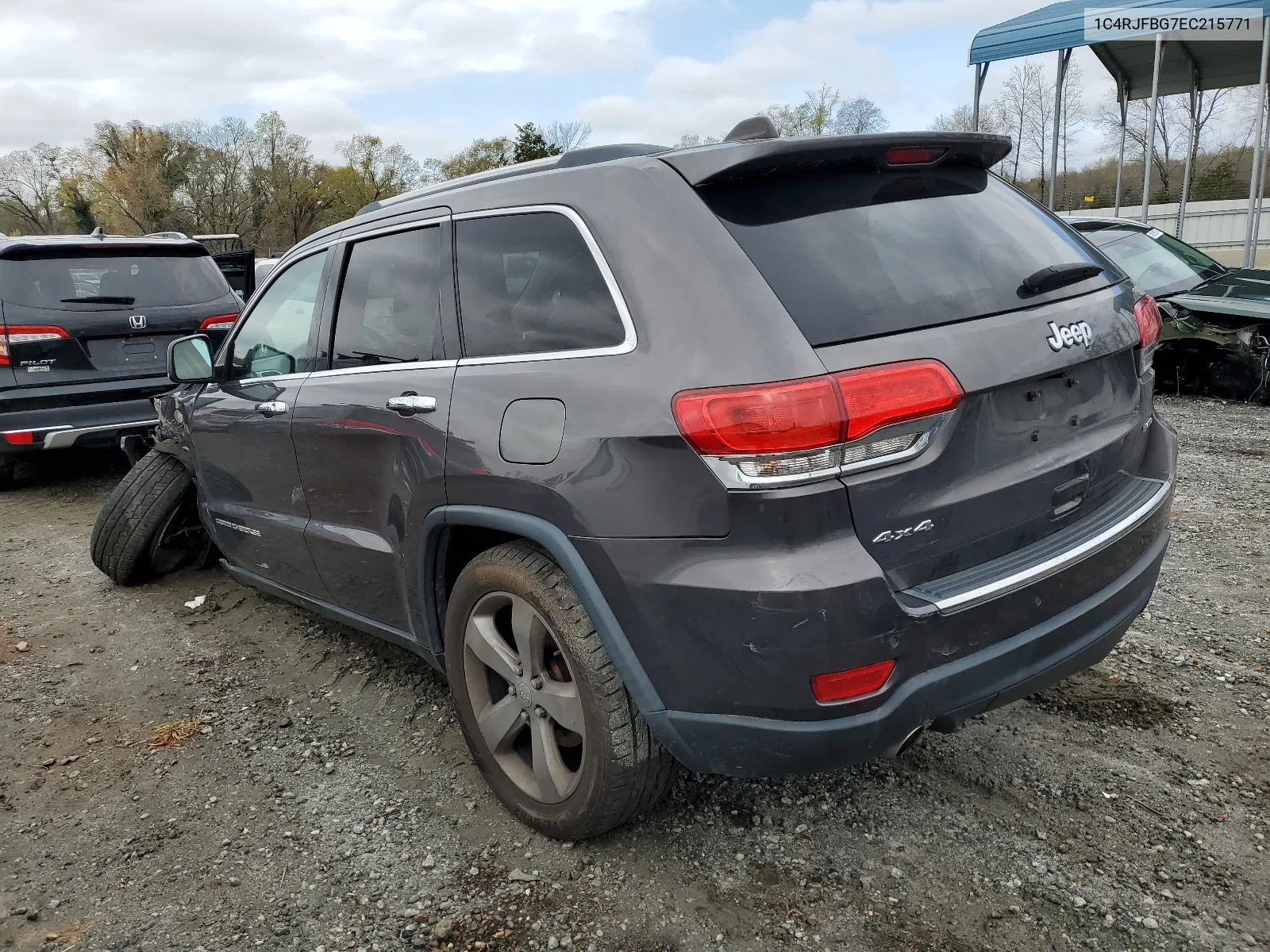 2014 Jeep Grand Cherokee Limited VIN: 1C4RJFBG7EC215771 Lot: 48417874