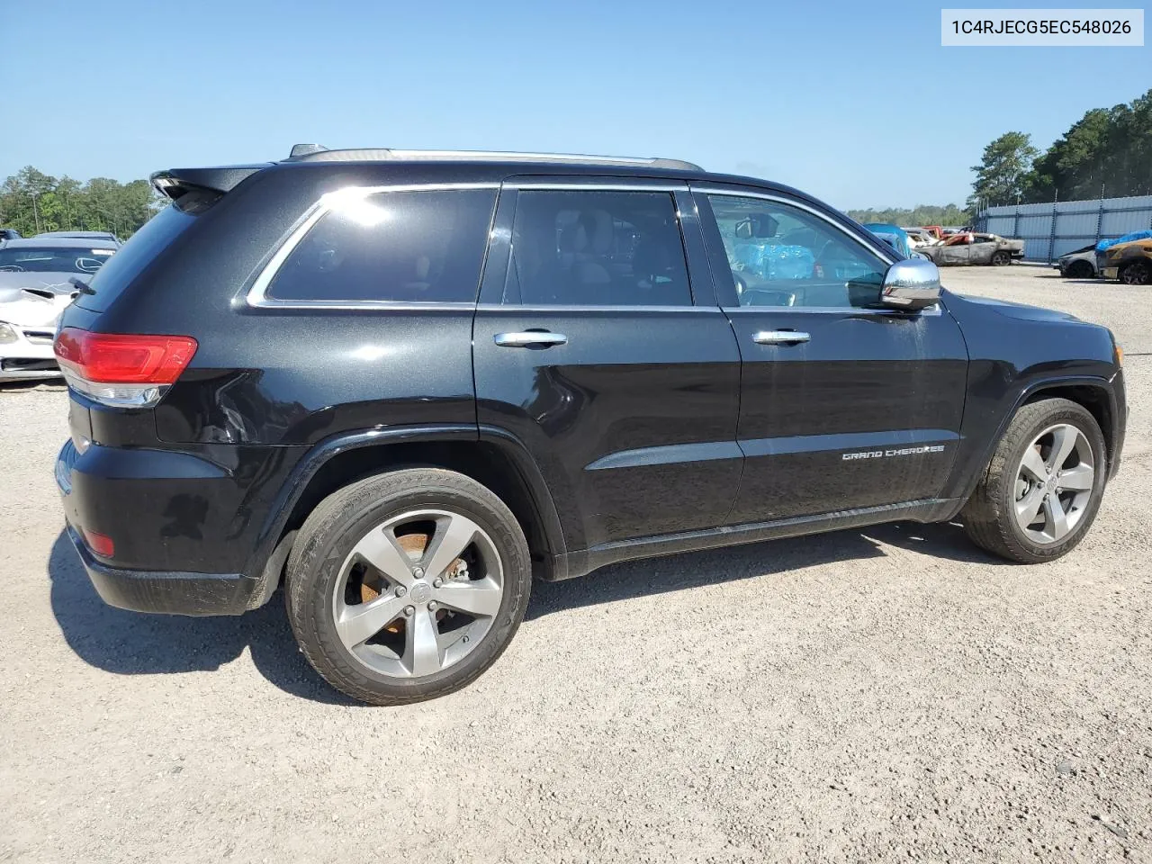 2014 Jeep Grand Cherokee Overland VIN: 1C4RJECG5EC548026 Lot: 49409464