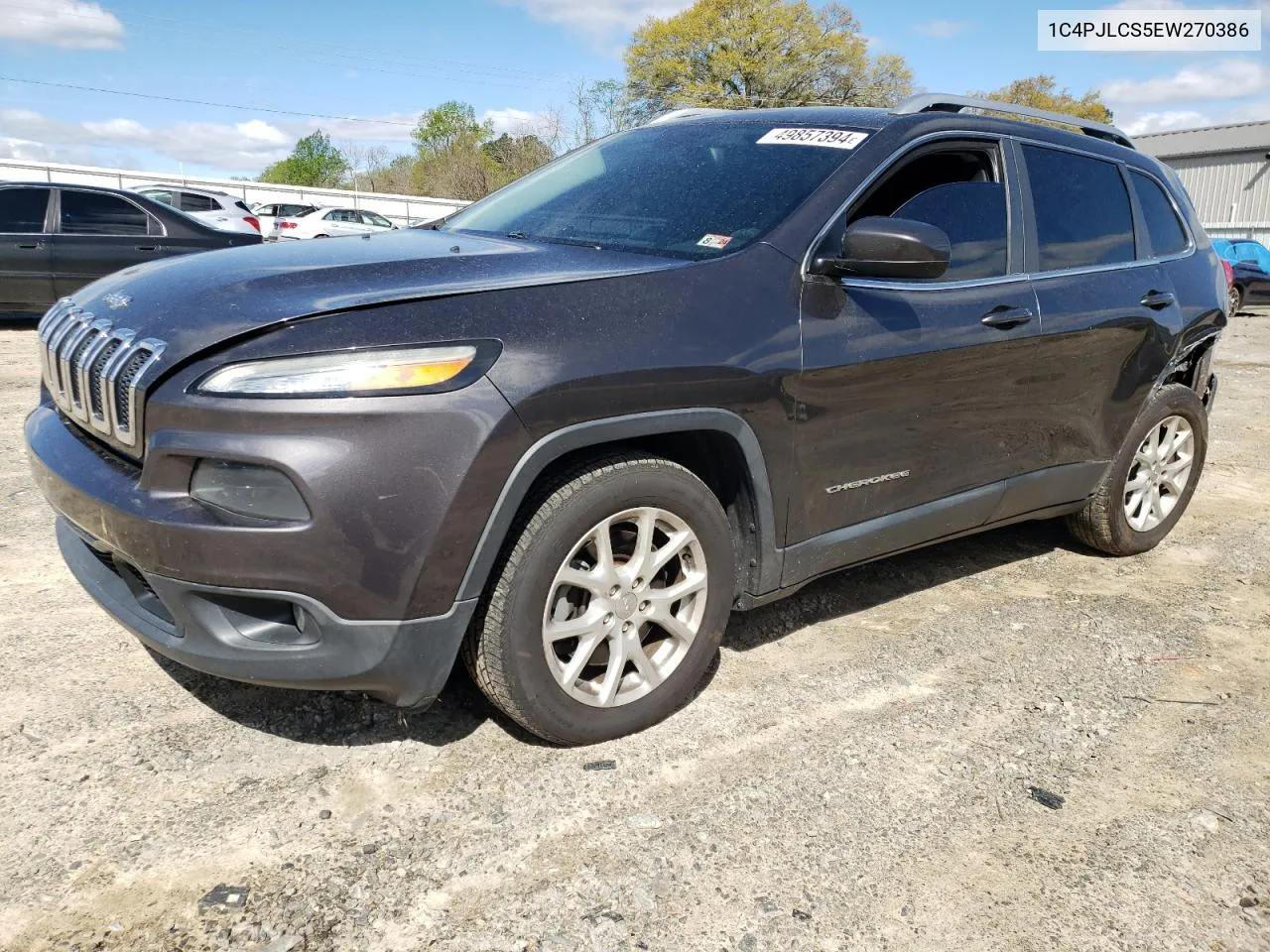 2014 Jeep Cherokee Latitude VIN: 1C4PJLCS5EW270386 Lot: 49857394