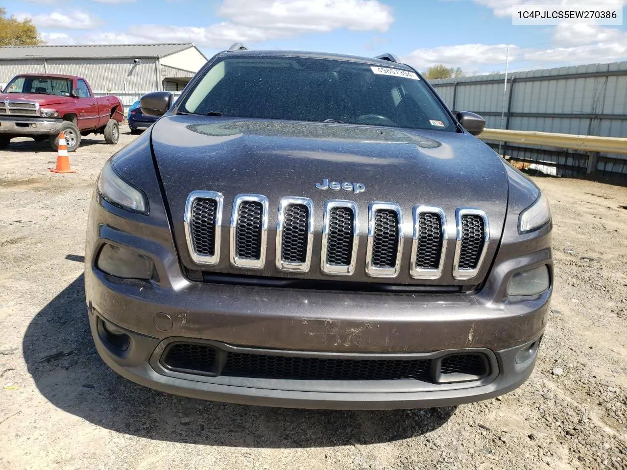 2014 Jeep Cherokee Latitude VIN: 1C4PJLCS5EW270386 Lot: 49857394