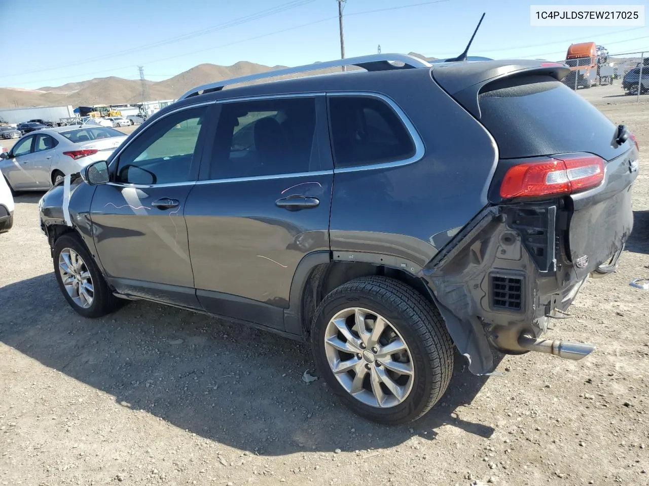 2014 Jeep Cherokee Limited VIN: 1C4PJLDS7EW217025 Lot: 50354324